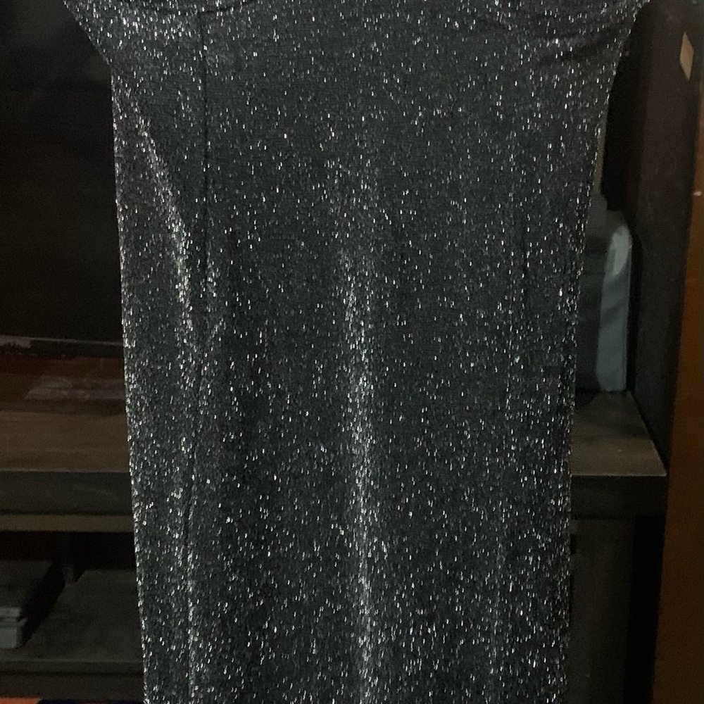 Hot & Delicious Glittery Black Dress